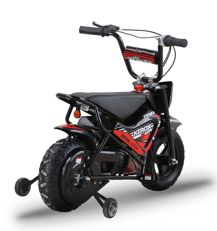 Moto électrique pour enfant CRZ E-KID 250W - Rouge