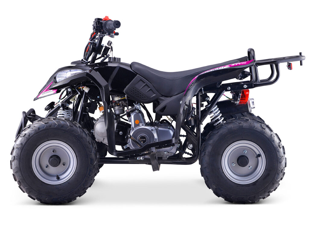 Quad enfant 110cc noir-rose Raptor Kerox