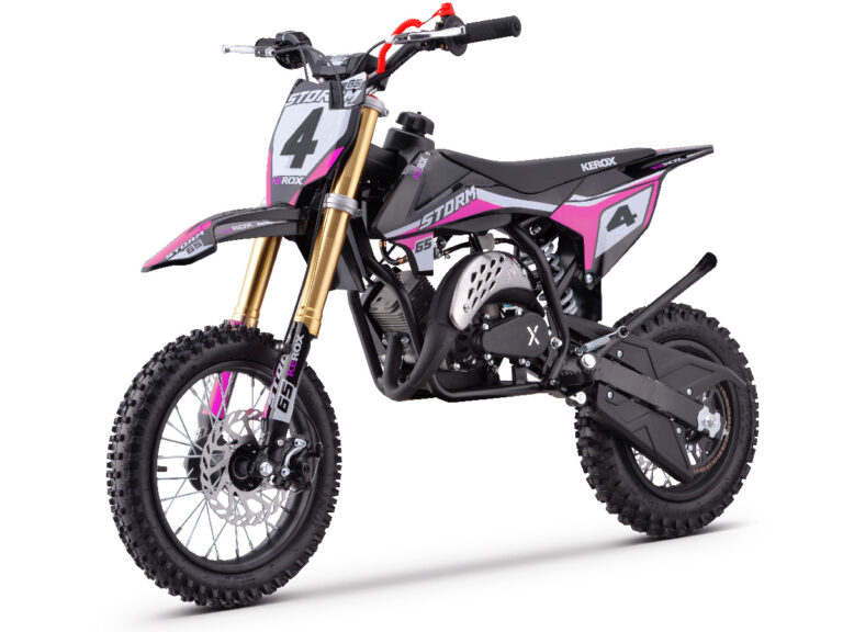 Mini motocross enfant Storm 65cc rose